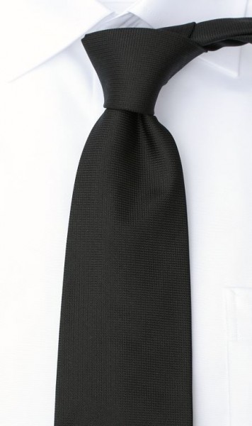 Leonardus Krawatte Reine und 68 72 schwarz und Hemden Extra Olymp Trauerkrawatte cm + ETERNA Seide | Lang