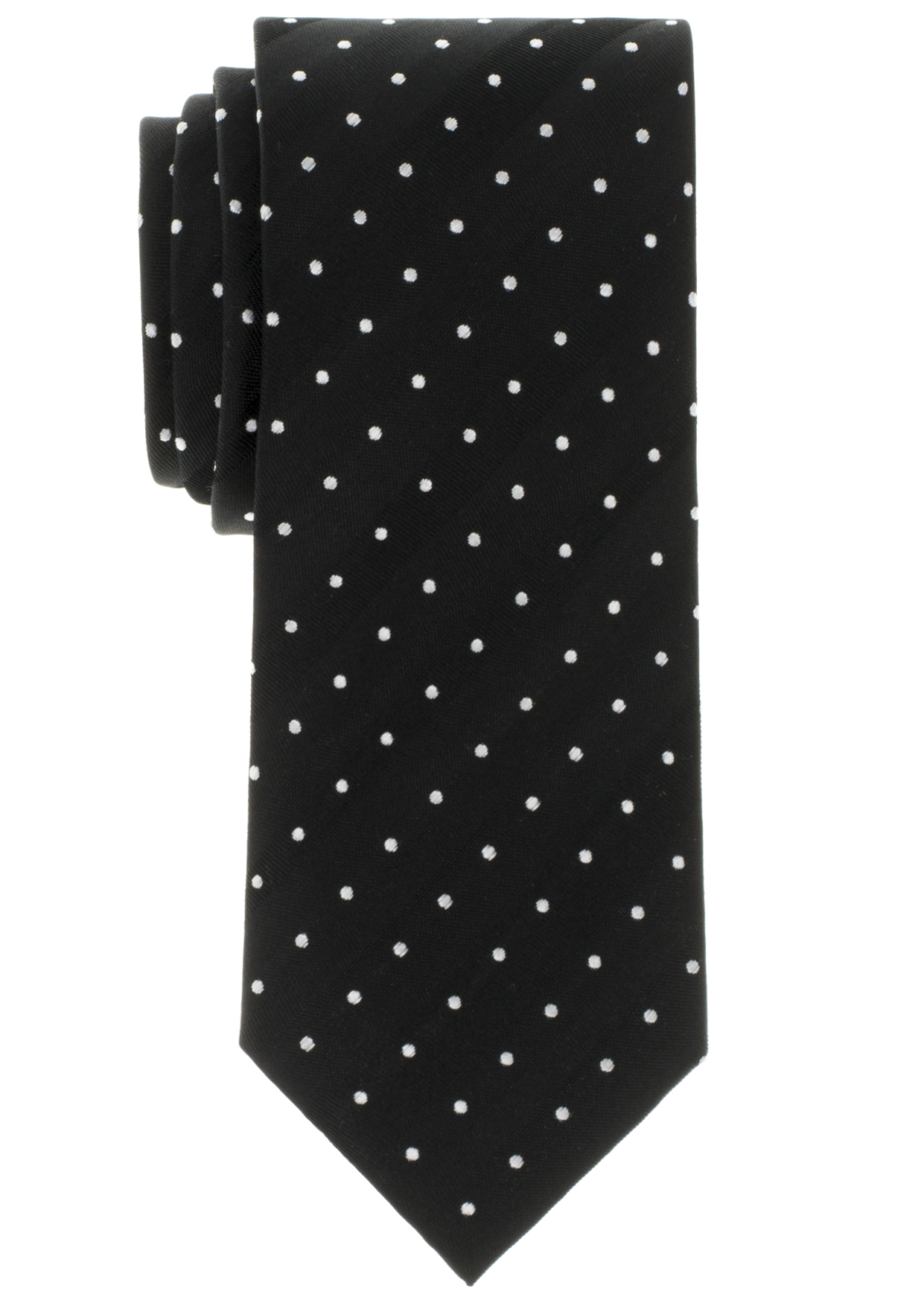 Extra lange | Hemden 72 weiß Krawatte Extra und + Eterna 68 ETERNA schwarz getupft silber Olymp cm Lang