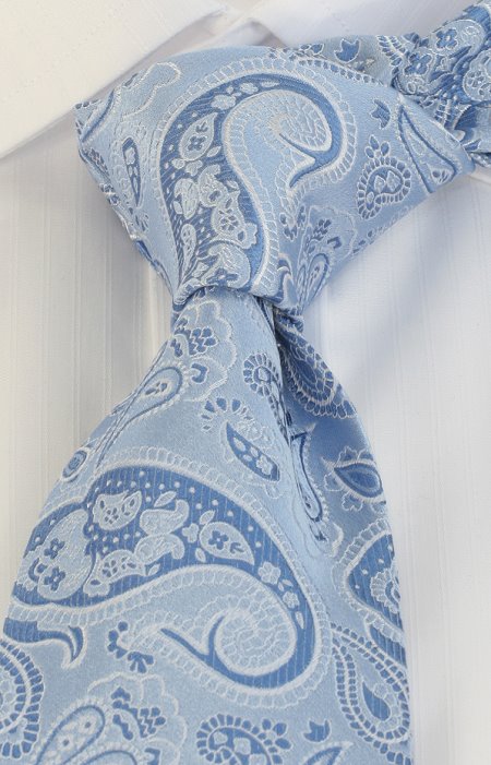 | ETERNA Extra und 72 festlich + cm Seidenkrawatte Pelo Paisley Hemden Lang Olymp 68 hellblau
