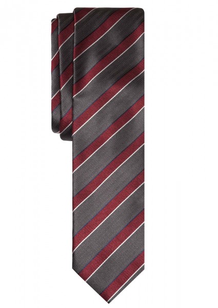 Extralange Altea Krawatte grau gestreift Olymp 72 cm Hemden ETERNA Extra | + Lang und 68